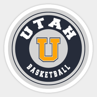 Utah basketball Sticker